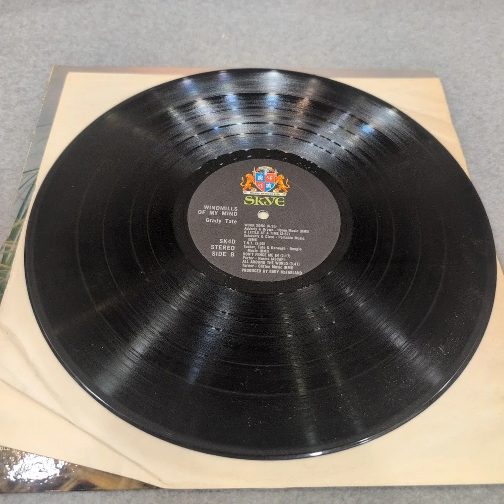Grady Tate Windmills of My Mind Vinyl LP Skye Records SK-4D Stereo 1968 Jazz - Picture 3 of 6